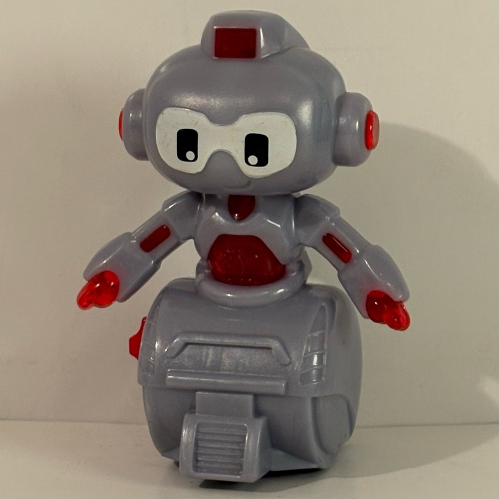 [4/$25] MCDONALD'S DISCOVERY KIDS MINDBLOWN ROBOT ROLLING WHEELS HAPPY MEAL TOY